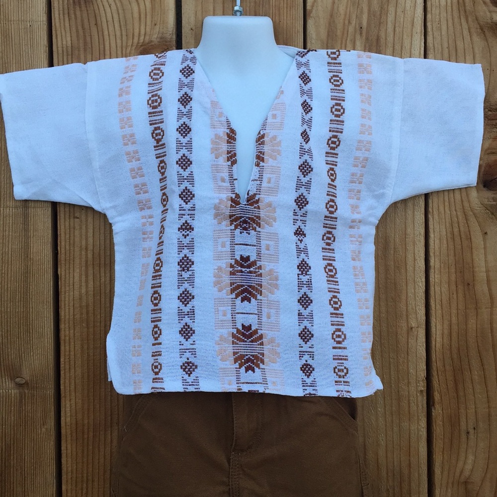 SALE ! Mexican boys shirts size 3 and 7 years old